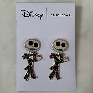 Disney BaubleBar Nightmare Before Christmas Jack Skellington Earrings